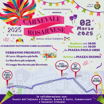 Carnevale Rosarnese 2025